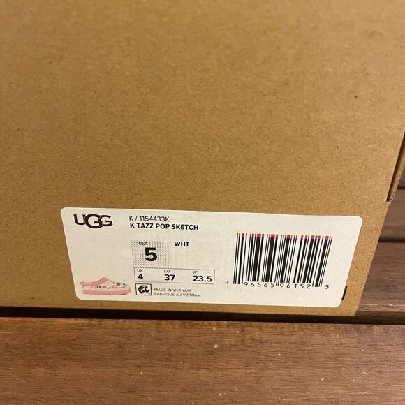 UGG Tazz Pop Sketch Slippers Limited Edition 2024 Women Size 6.5/Big Kid 5Y - Picture 14 of 16